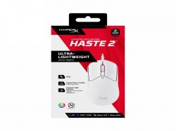 Miševi: HyperX Pulsefire Haste 2 Wired Gaming Mouse White 6N0A8AA