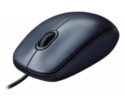 Miševi: Logitech mouse M100 black 910-001604