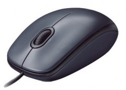 Miševi: Logitech mouse M90 grey USB 910-001794