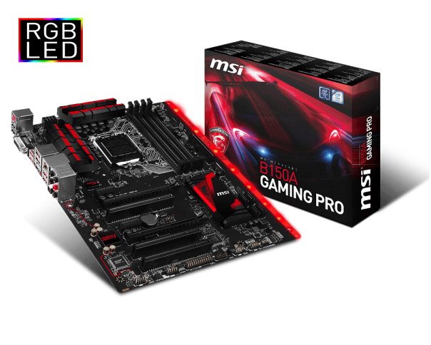 Matične ploče Intel LGA 1151: MSI B150A GAMING PRO