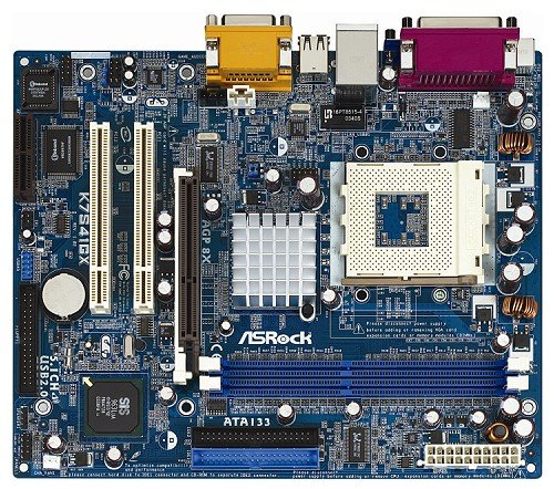 Matične ploče AMD: ASRock K7S41GX