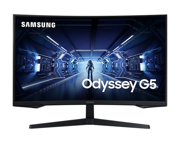 Monitori: SAMSUNG Odyssey G55T Curved Gaming Monitor LC27G55TQWRXEN