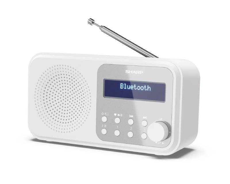 SHARP DR-P420(WH) Tokyo Portabl Digitalni radio beli | Mini linije ...